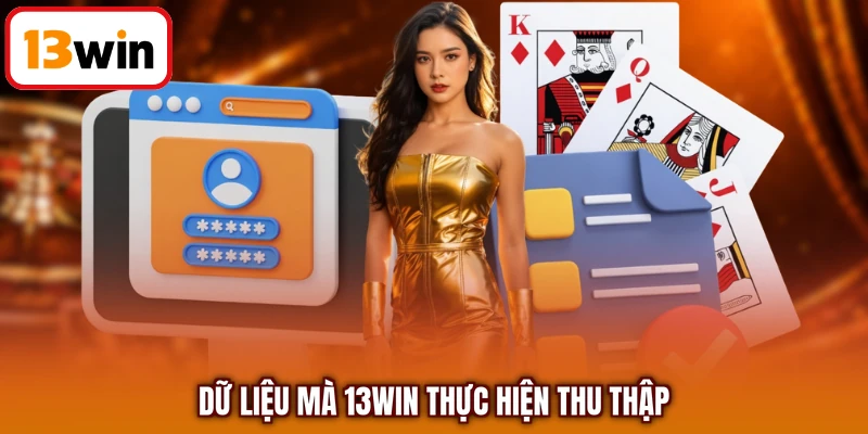 Dữ liệu mà 13Win thực hiện thu thập
